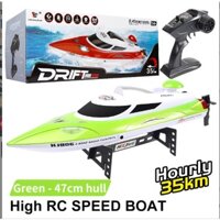 Cano Điều Khiển Từ Xa - Thuyền Tốc Độc Cao 35/m/h HJ806B Pro Chạy Hơn 17 Phút