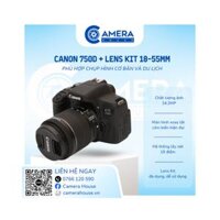 Canon 750D + Lens kit 18-55mm