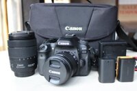 Canon 80D + lens kit 18-55 STM | lens Canon 18-135 IS Nano USM