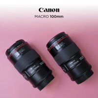 Canon EF 100mm Macro f/2.8L IS USM cũ đẹp 99 %