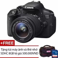 Canon EOS 700D 18MP với Lens kit 18-55mm F3.5-5.6 IS STM