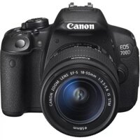 Canon EOS 700D 18MP với Lens kit 18-55mm IS STM (Đen)