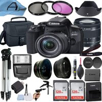 Canon EOS 850D / Rebel T8i Digital SLR Camera 24.1MP Sensor with EF-S 18-55mm f/4-5.6 is STM Lens, 2 Pack SanDisk 128GB Memory Card, Bag, Tripod an...