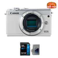 Canon EOS M100 - Likenew (Body Only, White)