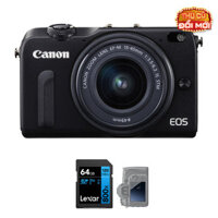 Canon EOS M2 - Likenew (Kèm Kit Lens 15-45mm, Black)