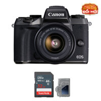Canon EOS M5 - Likenew (Kèm Kit Lens 15-45mm, Black)