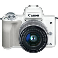 Canon EOS M50 Mark II + Kit 15-45 STM - Chính hãng Lê Bảo Minh - Mới 100% ( Màu Trắng )