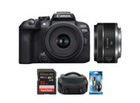 Canon EOS R10 + Kèm Kit Lens 18-45mm + RF 50mm f/1.8 STM (Chính hãng)