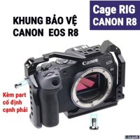 CANON EOS R8 | Khung bảo vệ rig cage giá treo phụ kiện máy ảnh rigcage smallrig cho CANON EOS R8