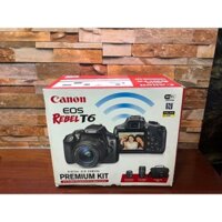 Canon EOS Rebel T6 DSLR Camera with 18-55mm and 75-300mm Lenses Kit, Lens Kits, APSC, Megapixels, HD 1080