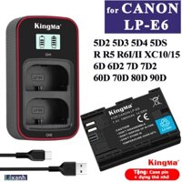 Canon LP-E6 | Pin sạc máy ảnh Canon EOS R R5 R6 5D 6D 7D 60D 70D 80D 90D XC10 XC15 FB LP-E6 LPE6 LPE6NH LP E6 E6N LP-E6N