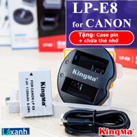 CANON LP-E8 | Pin và Sạc máy ảnh Canon LP-E8 LPE8 LP E8 cho EOS 550D 600D 650D 700D Kiss X4 X5 X6 X7i Rebel T2i T3 T4 T5