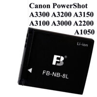 Canon NB-8LH NB-8L | Pin máy ảnh FB Casio PowerShot A3300 A3200 A3150 A3100 A3000 A2200 A1200 A1050 Canon nb8l nb8lh 8l