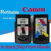 Canon PG-810 CL-811 Hộp Mực Chính Hãng 810 811 Có Thể Đổ Lại CISS IP2770 MP258 MP497 MX328 Pinter