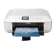 Canon PIXMA MG5520 Wireless All-In-One Color Photo Printer with Scanner, Copier and Auto Duplex Printing, White (Tablet Ready)