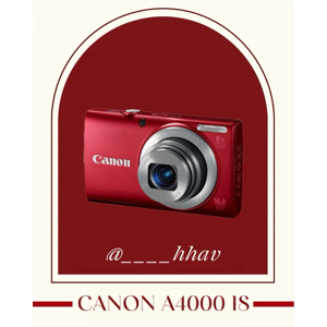 Máy ảnh Canon PowerShot A4000 IS 16MP