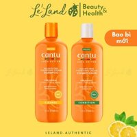 Cantu - Cặp gội xả Cantu Shea Butter Sulfate Free Cleansing Cream Shampoo 400ml/chai