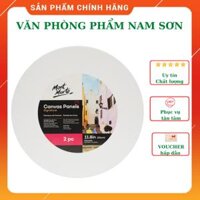 Canvas hình tròn Mont Marte các kích thước Toan vẽ tranh tròn - 30 cm
