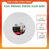 Canvas hình tròn Mont Marte các kích thước Toan vẽ tranh tròn - 50 cm