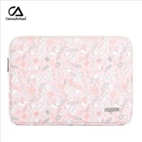 CanvasArtisan Túi Vải Chống Nước Họa Tiết Hoa Cho Matebook Surface Air Pro Acer Dell 11 12 13 14 15 inch