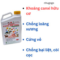 Canxi ADE oral 1L FOX USA khoáng canxi hữu cơ, chống loãng xương