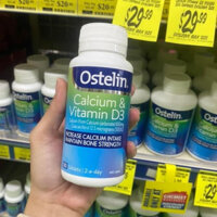 Canxi bầu Ostelin Calcium & Vitamin d3 bổ sung Canxi, D3 cho bà bầu, mẹ sau sinh cho con bú chuẩn Úc 300 viên