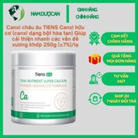 Canxi châu âu TIENS Canxi hữu cơ (canxi hydroxyapatite) Giúp cải thiện nhanh các vấn đề xương khớp 250g (±7%)/lọ