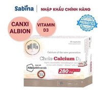 Canxi Chela Calcium D3 ( Olimp labs) Canxi cho bà bầu