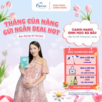 Canxi cho bà bầu Avisure Hical canxi nano sinh học Hộp 60 viên