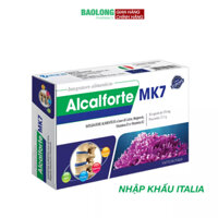 Canxi cho bà bầu người lớn trẻ em Alcalforte MK7 Bổ sung nano canxi, ngăn ngừa loãng xương nhập khẩu TÂY BAN NHA