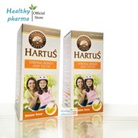 Canxi cho bé Hartus, thêm D3 và Vitamin K2, siro Hatus cho trẻ 4, 6 tháng 1 tuổi tăng chiều cao, Can xi nước D3K2