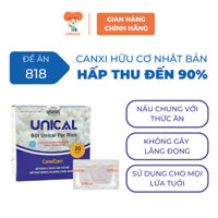 Canxi Cơm - Thực phẩm bảo vệ sức khỏe Bột Unical For Rice - Bổ sung canxi đơn giản, dễ dàng và tiện lợi