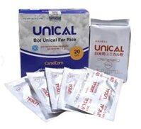 Canxi cơm Unical for Rice hộp 20 gói x 200mg Nhật Bản