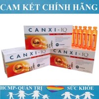 Canxi d3 k2 mk7 hữu cơ cho bé bà bầu phụ nữ người lớn CANXI-IQ 20 ống 10ml dạng siro BPC02