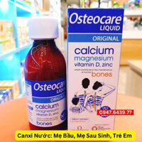 Canxi Dạng Nước Osteo Care, Siro Canxi d3 dạng nước giúp bổ xương, tăng chiều cao cho bé Osteocare 200ml, khosi8889