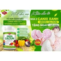 canxi green calcium, canxi bầu, canxi sau sinh