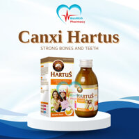Canxi Hartus Bổ Sung Canxi Hỗ Trợ Xương Răng Phát Triển Tăng Chiều Cao 150ml