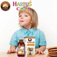 Canxi Hartus dòng Canxi Hartus Strong Bones and Teeth bổ sung vitamin D3, vitamin K, hấp thụ Canxi tối đa (Lọ 150ml)