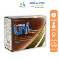 Canxi Hữu Cơ CALCIUM UNI Dạng Siro - Bổ Sung Canxi Và Các Vitamin Hỗ Trợ Giảm Loãng Xương Và Xốp Xương - Hộp 20 Ống 10ml