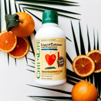 Canxi Hữu Cơ cho trẻ ChildLife Liquid Calcium And Magnesium - Bổ sung Canxi,Mangie cho bé