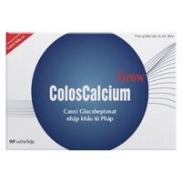 Canxi hữu cơ Coloscalcium Grow dạng viên chính hãng -Nguyên liệu Của Pháp Cho bà bầu và cho con bú, người lớn , trẻ em