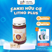 Canxi Hữu Cơ Tảo Biển Đỏ Cho Bà Bầu Litho Plus Sanct Bernhard Bổ Sung Canxi Không Gây Táo Bón, Nóng Trong (30/60 viên)