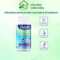 Canxi khủng long cho bé 90 viên Ostelin bổ sung vitamin D và canxi Vitamin D & Calcium Ostelin Kids Giúp Bé Phát Triển
