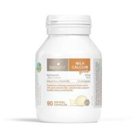 Canxi milk Bioisland bổ sung canxi cho bé- Úc 90 viên