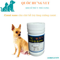 Canxi nano cho chó (150viên/lọ)