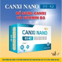 CANXI NANO D3 - K2 HỘP 30 VIÊN