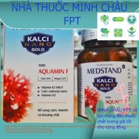 Canxi NANO GOLD-Bổ sung Canxi Cho Phụ Nữ Có Thai, Cho Con Bú, Phòng Ngừa Loãng Xương Ở Người Già, Hộp 60 viên