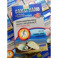 Canxi Nano K2_D3 ALEXAN_ Canxi cho cả gia đình.