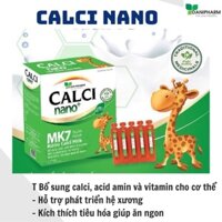 Canxi nano mk7 DANIPHARM, canxi milk cho bé ăn ngủ ngon, hỗ trợ thiếu canxi ở trẻ