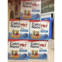 canxi nano MK7 hộp 20 ống, không lo bị nóng và táo bón